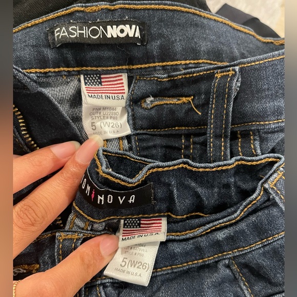 Dark blue skinny jeans - Picture 3 of 5